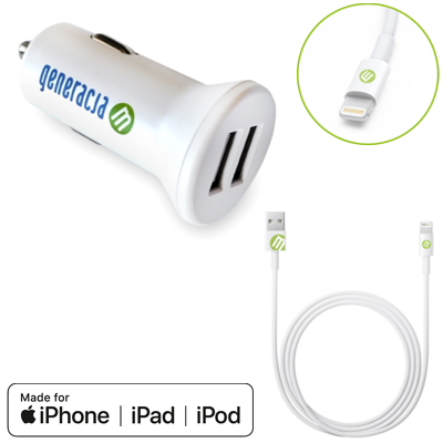 Ładowarka samochodowa micro USB 5400 mA